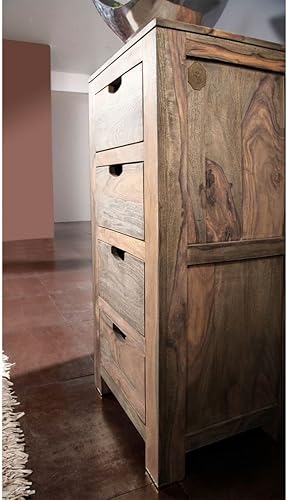 Commode - Bois Massif de Palissandre huilé - Nature Grey #54 - Nail Gallerys