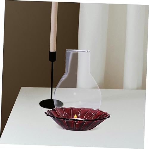 TOPBATHY Bougeoir En Verre Élégant Style Tube Style Vintage Pour Lampe Décoration Dintérieur - Nail Gallerys