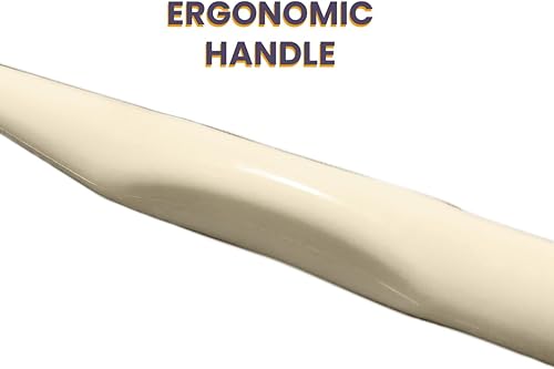 JYC CREATIVE Aiguille de crochet en plastique, mesure 4 mm x 14 cm, ergonomique doux, artisanat, tricot écharpes, chapeaux, amigurumis, bricolage, idéal tout type de motif et de fil, (1 pièce, 4 mm) - Nail Gallerys