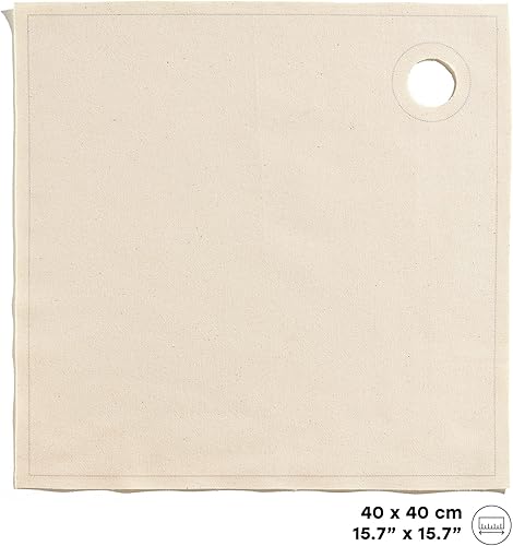 CHEERS DRAP Roll Drap – Rouleau de 12 liteaux pour seaux à Glace 100 % Coton | Réutilisables | 40 x 40 cm | | Format Rouleau, en Unités Prédécoupées - Nail Gallerys