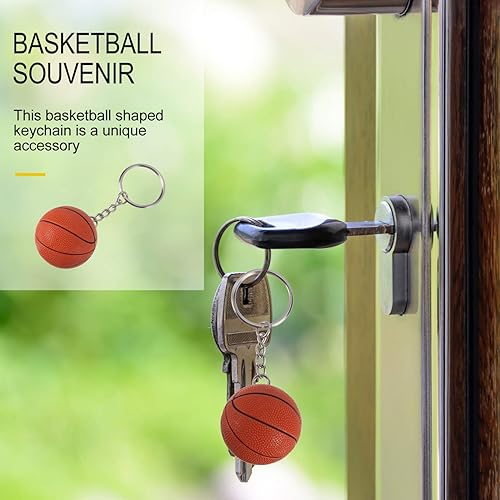 FOMIYES Lot de 2 porte-clés de basket-ball uniques à suspendre pour fêtes, récompenses scolaires, carnavals, cadeaux de fête - Nail Gallerys