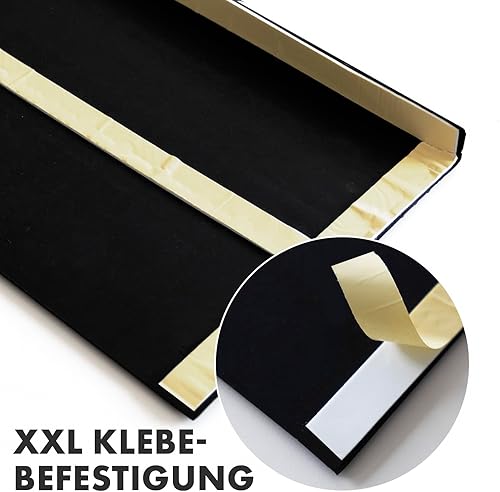 Floordirekt - Tapis d'escalier en caoutchouc | Lot de 5 | Autocollants – Tapis d'escalier antidérapants – Tapis de marche en caoutchouc pour l'extérieur – Tapis antidérapant – 15 modèles (Diamond XXL) - Nail Gallerys