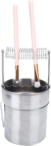 Double Layer Deluxe Brush Cleaner Paint Brush Cleaner Brush Washer avec réservoir de lavageArtist Brush Washer Painting Tools Painting Tools - Nail Gallerys