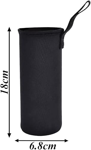 Gativs Couvercle de Bouteille Néoprène 4 Pièces Housse Bouteille Neoprène Pochette pour Bouteilles en Verre Manchon de Bouteille en Néoprène Housse Gourde Isotherme Gourde en Verre Néoprène Couvercle - Nail Gallerys