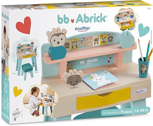 ECOIFFIER 7924 BB Abrick - Mon premier bureau - 12 mois - Bien install pour travailler - Nail Gallerys