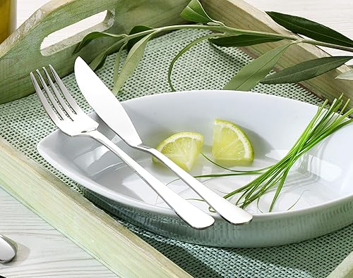 Esmeyer 156-253 / Sylvia Couverts à poisson 12 pièces Acier 18/0 poli - Nail Gallerys