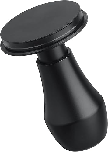 Normcore Tamper à café 58,5 mm, tampon à expresso, amateurs de café en acier inoxydable, tampon Barista avec pression de pression de 15 lb / 30 lbs, tapis de poignée en aluminium (diamètre 58,5 mm) - Nail Gallerys