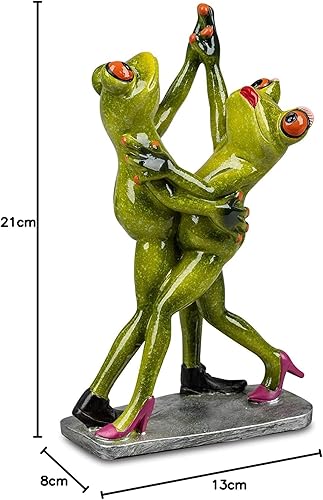 formano Magnifique figurine de collection Couple danseur Froschhausen peinte à la main - Nail Gallerys