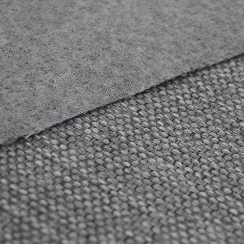 Heko Panels Mona Tissus Au Metre Pour Couture Ameublement Fauteuil Meubles Canapés Chaises Coussins 1 m x 1,43 m Rouge - Nail Gallerys