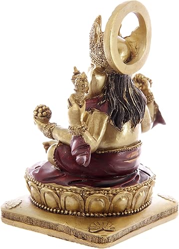 Puckator GAN06 Statue Ganesh Rouge 14 cm - Nail Gallerys