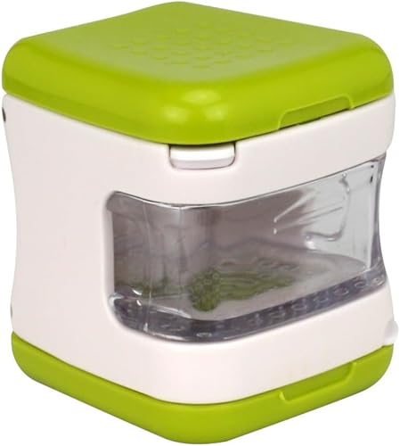 Ard'time - Presse Ail en Inox, Presse Ail portable, Presse Ail manuel, Presse Ail Réservoir, Ecrase Ail, Hachoir à Ail, Presse Ail Professionnel, Facile à Presser - Nail Gallerys