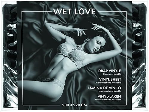 Drap vinyle noir 200x230 cm - Nail Gallerys