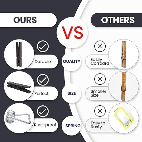 Lot de 50 pinces à linge en bois colorées de 7,4 cm pour photos et photos décoratives en bois coloré - Nail Gallerys