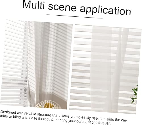 Angoily De Draperie Pour Rideaux De Stores De Draperie Tirettes De Cordon De Rideau Tringles à Rideaux Pour Rideaux à Œillets Barre Rideau Matériel Plastique Télescopique - Nail Gallerys