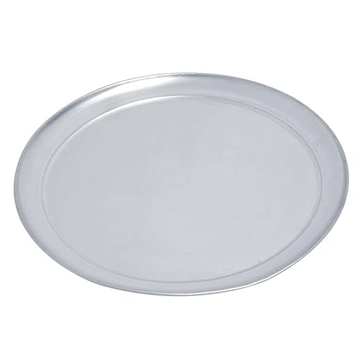 García de Pou Assiette à Pizza Plate 40,5 cm Argente Aluminium - Nail Gallerys
