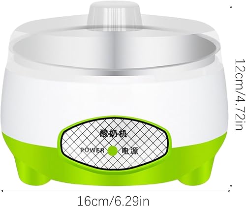Yaourtière 1,2 L, Automatique Yaourtiere Avec Contrôle De Température, Récipient Intérieur En Acier Inoxydable, Yaourtière Faible Bruit, Outil électrique Pour La Maison, Cuisine, 12x16cm - Nail Gallerys