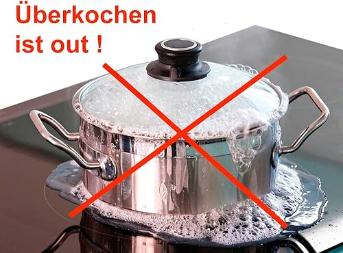 Kochblume Couvercle anti-débordement, Silicone, citron vert, Topfgröße 14-18cm (S) - Nail Gallerys