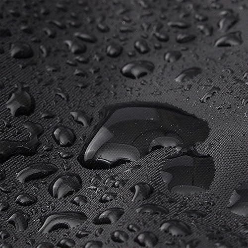 Ieron Housse de Protection pour Grille à Pain avec Fermeture éclair, Protection extérieure Anti-poussière, Anti-Pluie, pour pâtisserie intérieure, Tissu Oxford 420D, Noir, 58,4 x 71,1 x 162,6 cm - Nail Gallerys