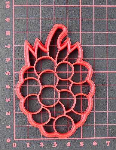 3DKOUPE - Emporte-pièce Fraise - Thème Fruits - Couleur au choix - Conçu et fabriqué en Europe - Nail Gallerys