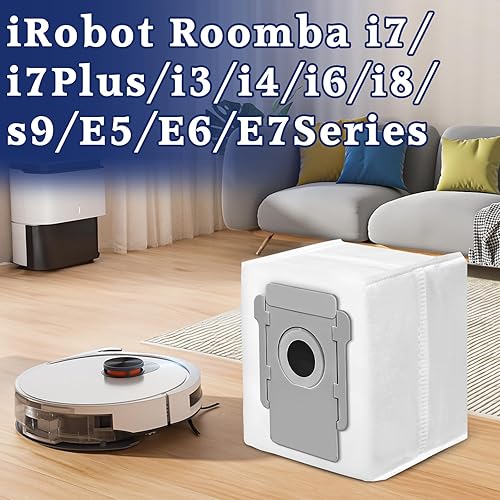 Lot de 16 Sacs d'aspirateur pour i7/i7+/i3/i3+/i4/i4+/i6/i6+/i8/i8+/S9/S9+/j7/j7+/E5/E6/E7 Series,Sac de Rechange pour I7 Rechange Accessoire Kit,Accessoires Sac Poussière de Rechange - Nail Gallerys