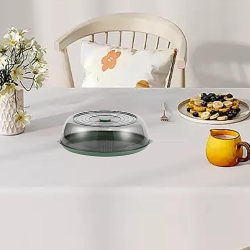 JISADER Couvercle de 28 Cm pour La Protection Des Aliments Au Micro-ondes, vert - Nail Gallerys