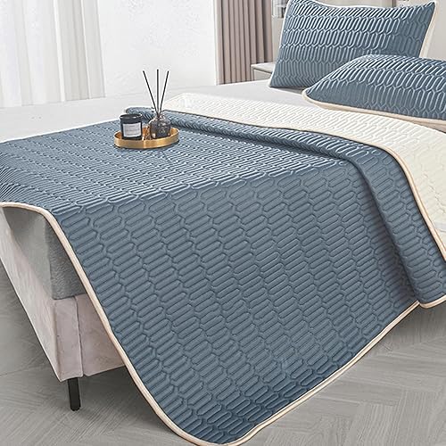 Drap de lit d'été - Tapis d'utilisation double personne - Tapis de refroidissement pour le lit - Tapis de sommeil et cool - En soie - Pour une sensation de fraîcheur par temps chaud - 70,87 x - Nail Gallerys