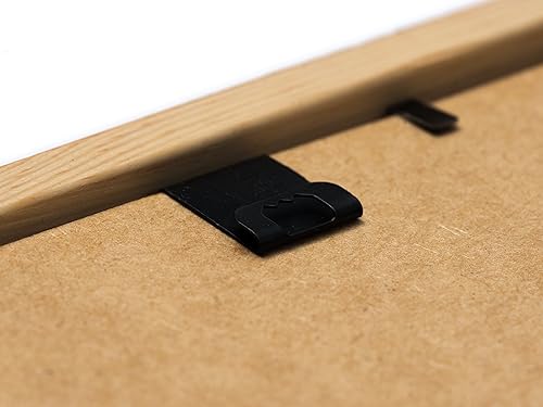 3-B Cadre de l'image JENA - blanc - 15x21 cm (A5) - cadre photo en bois exotique avec verre acrylique - Nail Gallerys