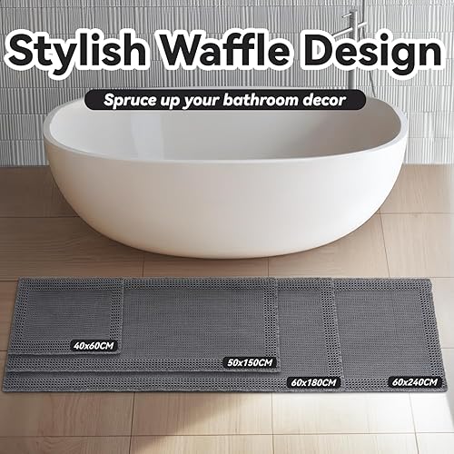 SIXHOME Tapis De Passage Tapis Runner Antidérapant et Lavable Tapis de Passage Facile à Nettoyer pour Manger Buanderie 60 * 240cm Marrón - Nail Gallerys