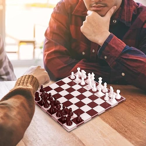 SENHAI Ensemble de moules en résine, 1 moule en silicone pour plateau de jeu à damier et 16 pièces d'échecs 3D en résine, pourfabrication la les loisirs créatifs, les jeux de société en plein air - Nail Gallerys