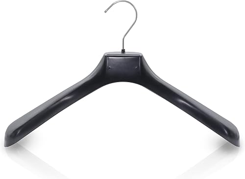 Kiroplast 25 cintres pour vêtements, cintres pour vestes et manteaux, épaule large, plastique antidérapant 42 cm - Nail Gallerys