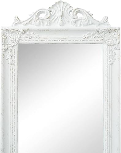 LumFurni Miroir sur Pied Style Baroque 160x40 cm Doré - Nail Gallerys