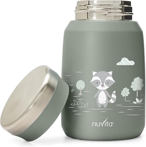 Nuvita 4472 | Thermos pour Aliments Chauds et Froids | Contenant Thermique pour Repas de Bébés | Boîte Alimentaire Thermique pour Enfants | Thermos pour Aliments Chauds | English Rose - Nail Gallerys