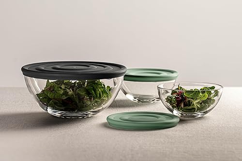 LEONARDO HOME CUCINA 055240 Lot de 6 bols pour stockage, préparation et service Intemporel, empilables et adaptés à un usage quotidien, idéal pour la cuisine et les stocks, hauteur 15,3 cm - Nail Gallerys