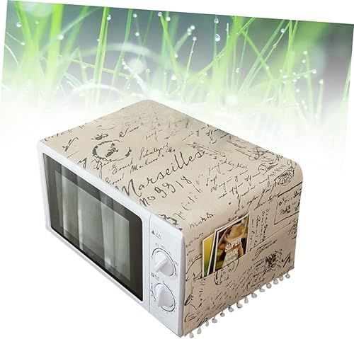 OUNONA Couvertures Anti-poussière Micro-ondes Serviette Housse Anti-poussière Pour Four à Micro-ondes Couvercle De Protection Couvercle Du Four Universel Hotte De Four - Nail Gallerys