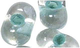 Rayher Perles rocaille Papillon, vert menthe, 1 boite, 18g, ovale, 3,2x6,5mm, farfalle, en verre, brillant, arts créatifs, bijoux, tissage, broderie-14143408 - Nail Gallerys