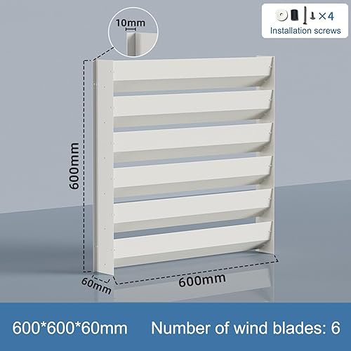 Déflecteur de climatiseur pour unités extérieures,Anti-Coup Direct persienne d'aération déflecteur de Vent,Couvercle de l'unité de Pompe à Chaleur du compresseur à condensateur AC - Nail Gallerys