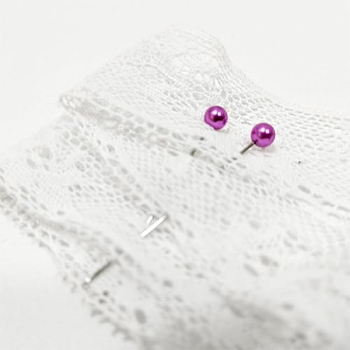 Lot de 300 épingles de couture, épingles à tête ronde, épingles avec tête de boule colorée, épingles pour décoration, épingles pour nœuds, épingles pour mariage, (Mix-4) - Nail Gallerys