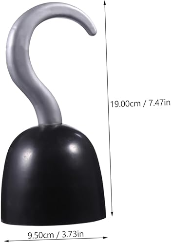 Healvian 3Pièces Accessoires de Costume de Pirate Crochets pour Halloween Décorations de Fête et Déguisements - Nail Gallerys