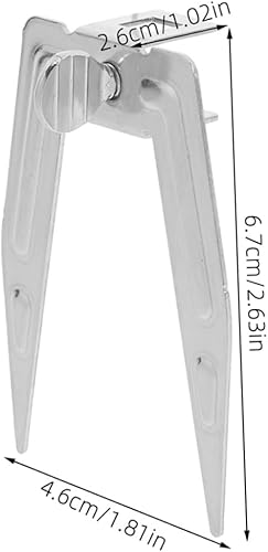 Cabilock 4 Pièces Composant De Fourche De Poulet Grillé Gril Rôtissoire Fourchette à Dinde Fourchette à Pointe Pièces De Rechange Pour Friteuse à Air Acier Inoxydable - Nail Gallerys