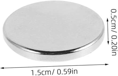 HOMSFOU 3Pièces Broche Magnétique Réutilisable Accessoire de Vêtement Convertisseur de Broche Support Aimanté pour DIY - Nail Gallerys