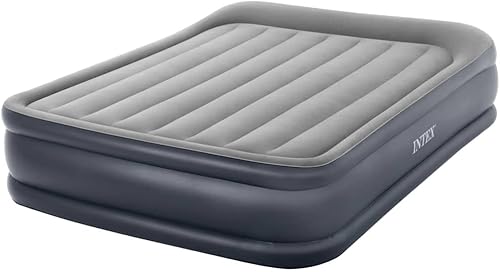 INTEX Lit gonflable essential rest 2 places électrique Fiber-Tech 64126NP - Nail Gallerys