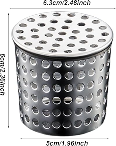 Filtres De Gouttière en Acier Inoxydable, Grille Gouttière Anti Feuilles en Ronde Acier Inoxydable 304, pour Abri Jardin, Fossé, égout, Balcon, pour éviter Les Dépôts Obstrués, 50-100mm - Nail Gallerys