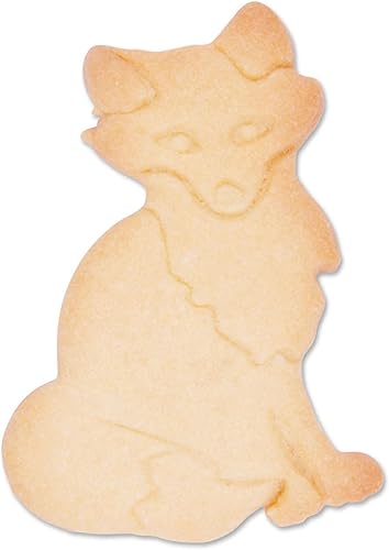 Staedter Emporte-pièce en Forme de gaufrage Fox, Argent, Acier Inoxydable, Silver, 8 cm - Nail Gallerys