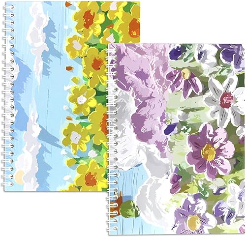 Lot de 2 autocollants BetterJonny vides, album de collection A5, album d'autocollants vides, réutilisables, pour collecter des autocollants pour enfants et adultes, 64 feuilles/128 pages (E) - Nail Gallerys