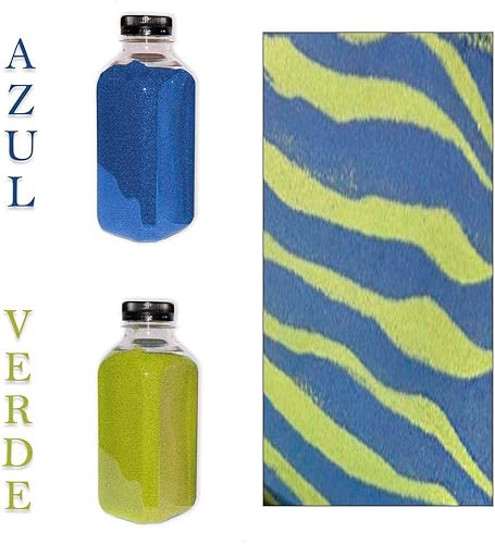 NIRALIS Sable coloré pour rituel de mariage, 800 g pour cérémonie, mariage, décoration et travaux manuels (Rose/Vert) - Nail Gallerys