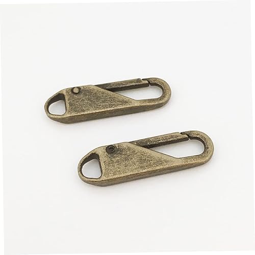 Homoyoyo 10Pièces Zipper Pulls Set Versatile Replacement Zipper Heads For Bags Clothing And DIY Projects Easy To Install Includes Different Color Options - Nail Gallerys