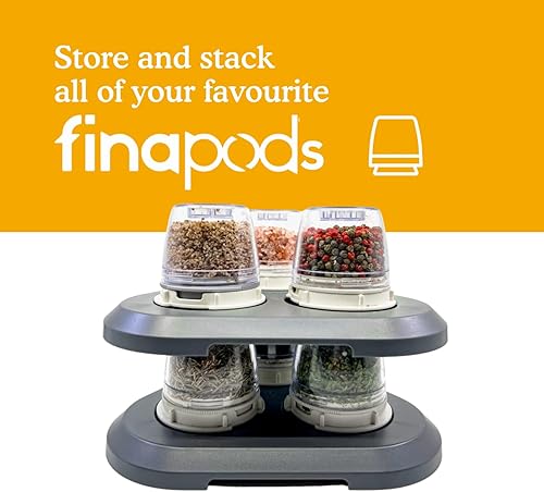 FinaMill Plateau rectangulaire empilable pour Une Organisation Facile des FinaPods - Nail Gallerys