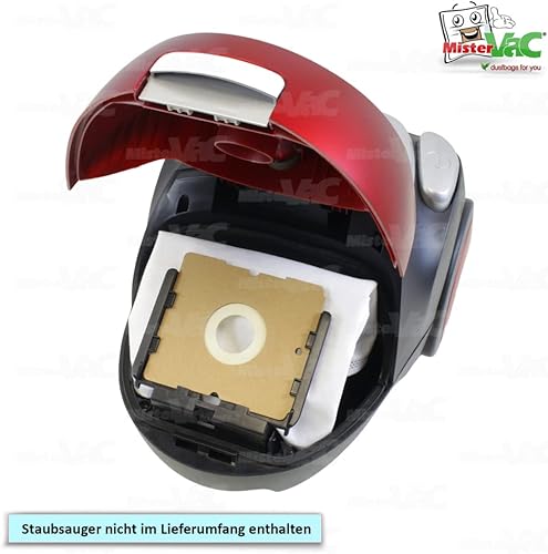 MisterVac | compatible avec les sacs d'aspirateur SG sacs de rechange 20 pièces Bestron ABG450RSE Furbo - Nail Gallerys