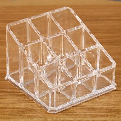 TaoYu Organisateur De Rouge À Lèvres Clair - 9/24/36/40 Grilles, Boîte De Rangement De Bureau, Maquillage en Acrylique Transparent - Nail Gallerys