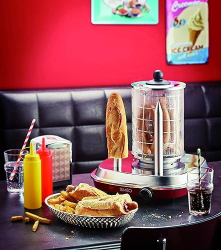 SIMÉO Hot Dog Hotdog, Rouge - Nail Gallerys